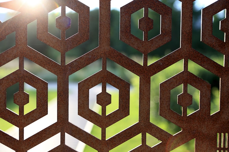 laser cut gates